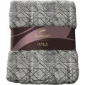 Плед микрофибра Luscan, фольга серый 200х220