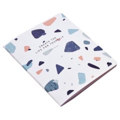 Тетрадь общая А5 48л.клетка,скрепка,Be Different,Terrazzo,N3594