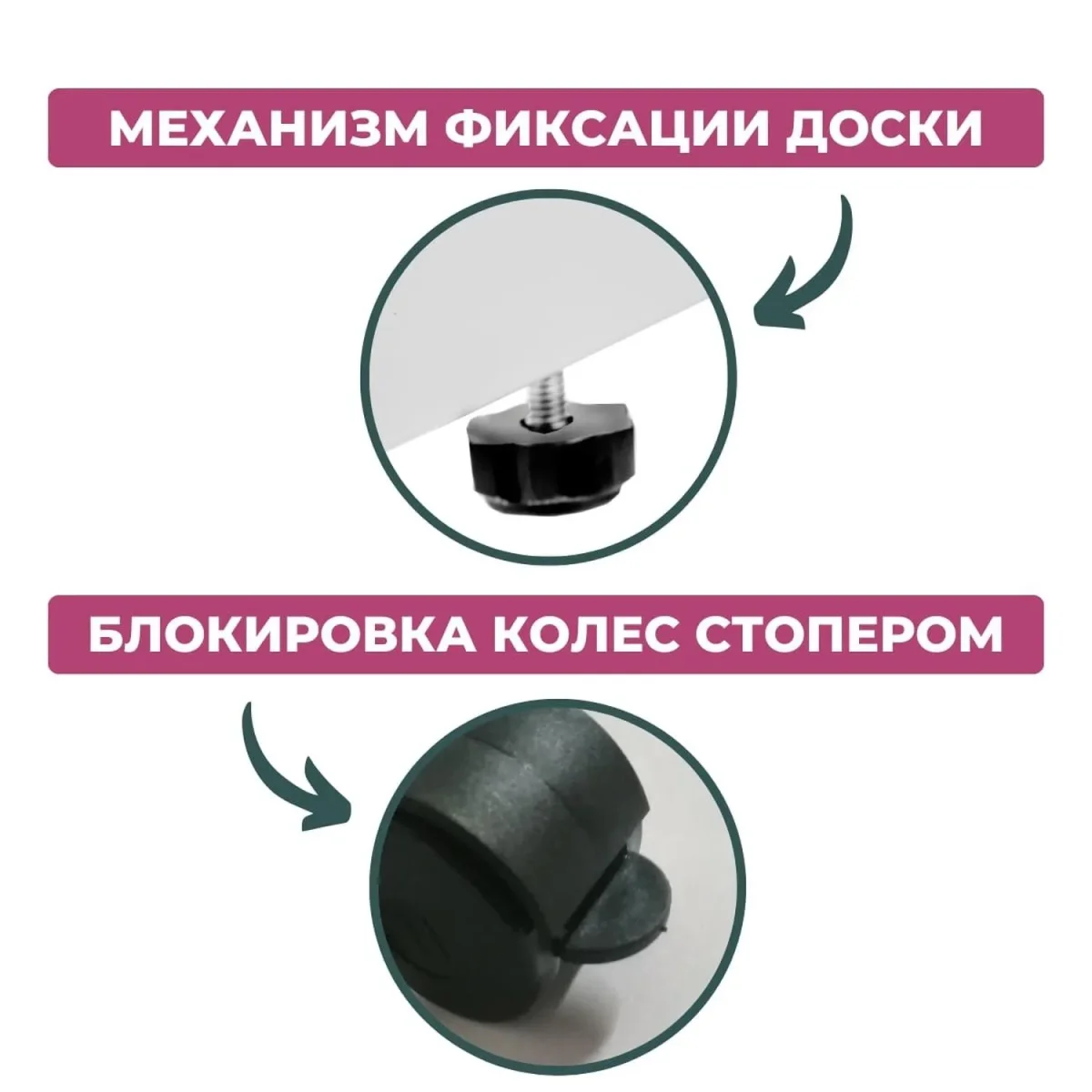 Доска магнитно-маркерная поворотная Attache Twist 100х120см