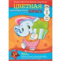 Бумага цветная 24л.24цв,А4 мелованная обл.офсет,в ассорт. С1233