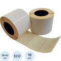 Термоэтикетки ЭКО 58х40 700 шт/рул вт.40 16 рул/уп (спайка)