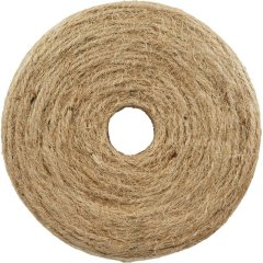 Шнур банковский джутовый, полиров., ~1,5 кг, диам 1,5 мм