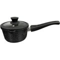 Ковш 1.4 л. с крышкой и съемной ручкой Panairo Harfe Black