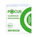 Салфетки бумажные Focus Economic Choice 1сл бел 20х24см 100шт/уп_50202779