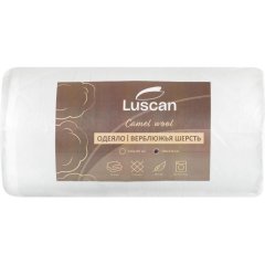 Одеяло Luscan 220х200 см стеганное микрофибра/верблюжья шерсть 300 г/м2