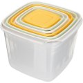 Набор конт.Для продуктов clever 6шт 0,12л+0,25л+0,45л+0,75л+1,2л+2,0л