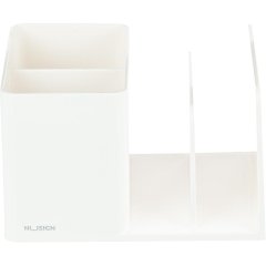 Подставка-органайзер д/канц.мел Deli NuSign ENS950white 120х155х96 4отд бел
