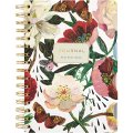 Бизнес-тетрадь BV ART А5+ 120л лин гребень,с разделит. FLORA.ПИОНЫ 3-737/03