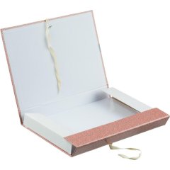 Папка архивная ламинированная Fleur 30мм на 2-х завязках