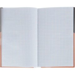 Бизнес-тетрадь А5,80л, 7БЦ,клетка Office Style коричн