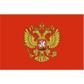 Флаг - Герб РФ 90х135 уличный