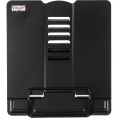 Подставка для книг Комус Класс черная, металл 19x15,5x20см,7 настроек