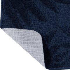 Коврик жаккардовый для ванны 50х50см.Пальма ПЭ, цв. синий