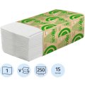 Полотенца бумажные д/дисп FocusEcoVсл 1сл 250л15пач/уп_5083741/50202902_п/э