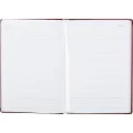 Ежедневник недатированный бордо, тв пер, 140х200, 160л, Lozanna AZ052/bordo