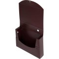 Короб архивный на кнопке Attache  120 мм пластик,бордовый полоска