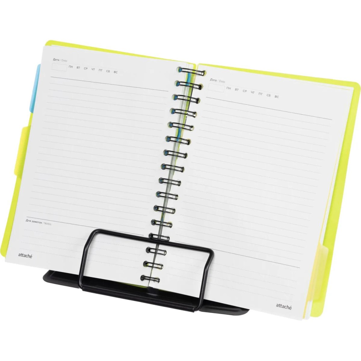Подставка для книг Комус Класс черная, металл 19x15,5x20см,7 настроек