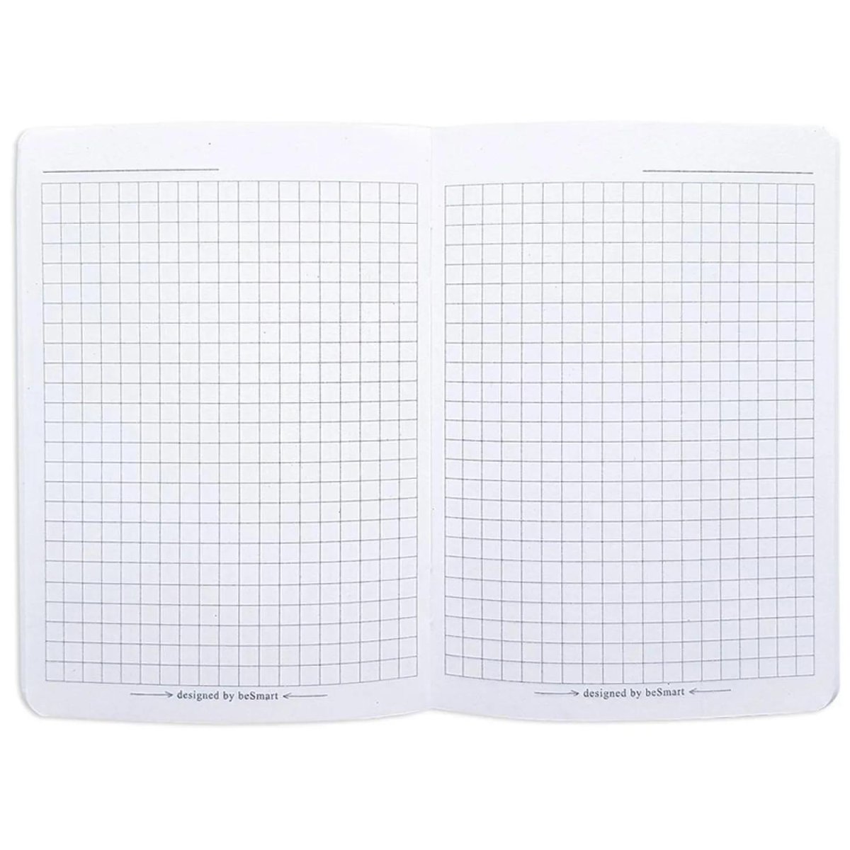 Бизнес-блокнот BeSmart 105х140мм,32л,клетка,скрепка,Nude N3136