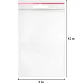 Пакет с замком (Zip Lock) с европодвесом 8 х 12 см, 60 мкм, 100 шт/уп