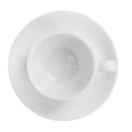 Кофейная пара Chan Wave Classic Шоко, фарфор, белый, 90мл, фк 875