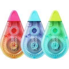 Корректирующая лента Deli NEONUP, 5ммx12м, бесшумн, в асс, EH360B