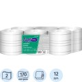 Диспенсер для туалетной бумаги лист Luscan Professional черный