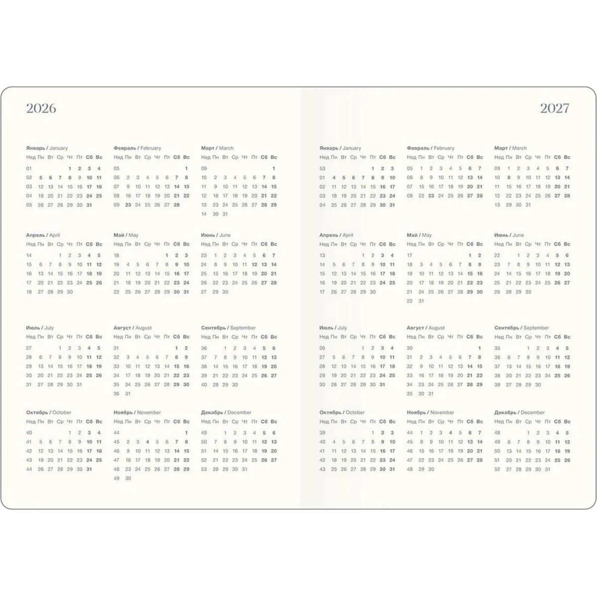 Ежедневник датированный 2026 IF 14х20см 176л, мягк Intent I1729/black