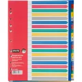 Разделитель листов 20 цв.пласт. А4+, А-Я Attache Selection