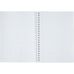 Бизнес-тетрадь А5 80л  ATTACHE, спираль, черный, блок 60г, обложка 215г