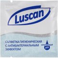 Салфетки влажные Luscan антибактериальные в саше 15х17см 1000шт/уп