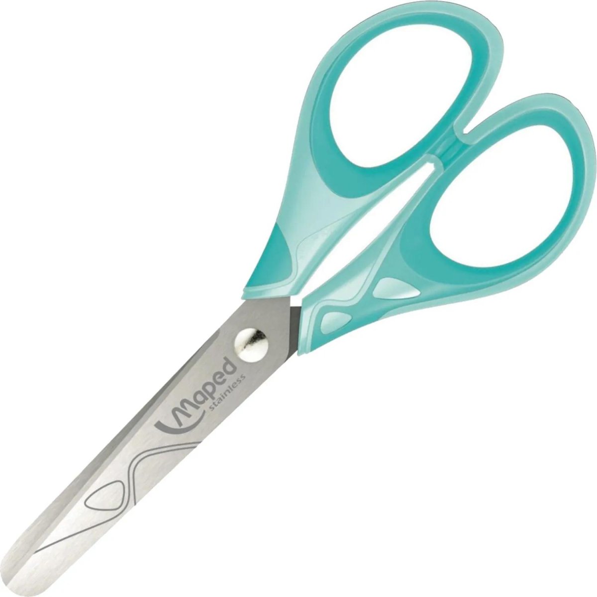 Ножницы Maped ESSENTIALS SOFT PASTEL 130мм,прорезин.симм.руч,ассорт,464411