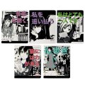 Тетрадь общая А5,48л,клетка,скреп,MANGA ANIME.CITY,5шт/уп,7-48-1245/5