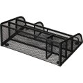 Подставка-органайзер д/канц.мелочей Комус 5отд мет сетка 255х180х105мм черн