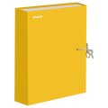 Папка архивная Attache Bright Сolours А4 лам.карт, желтая 50мм