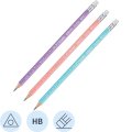Карандаш чернографитный Maped BLACK PEP'S PASTEL НВ,дер,3хгр,лас,3шт,851719