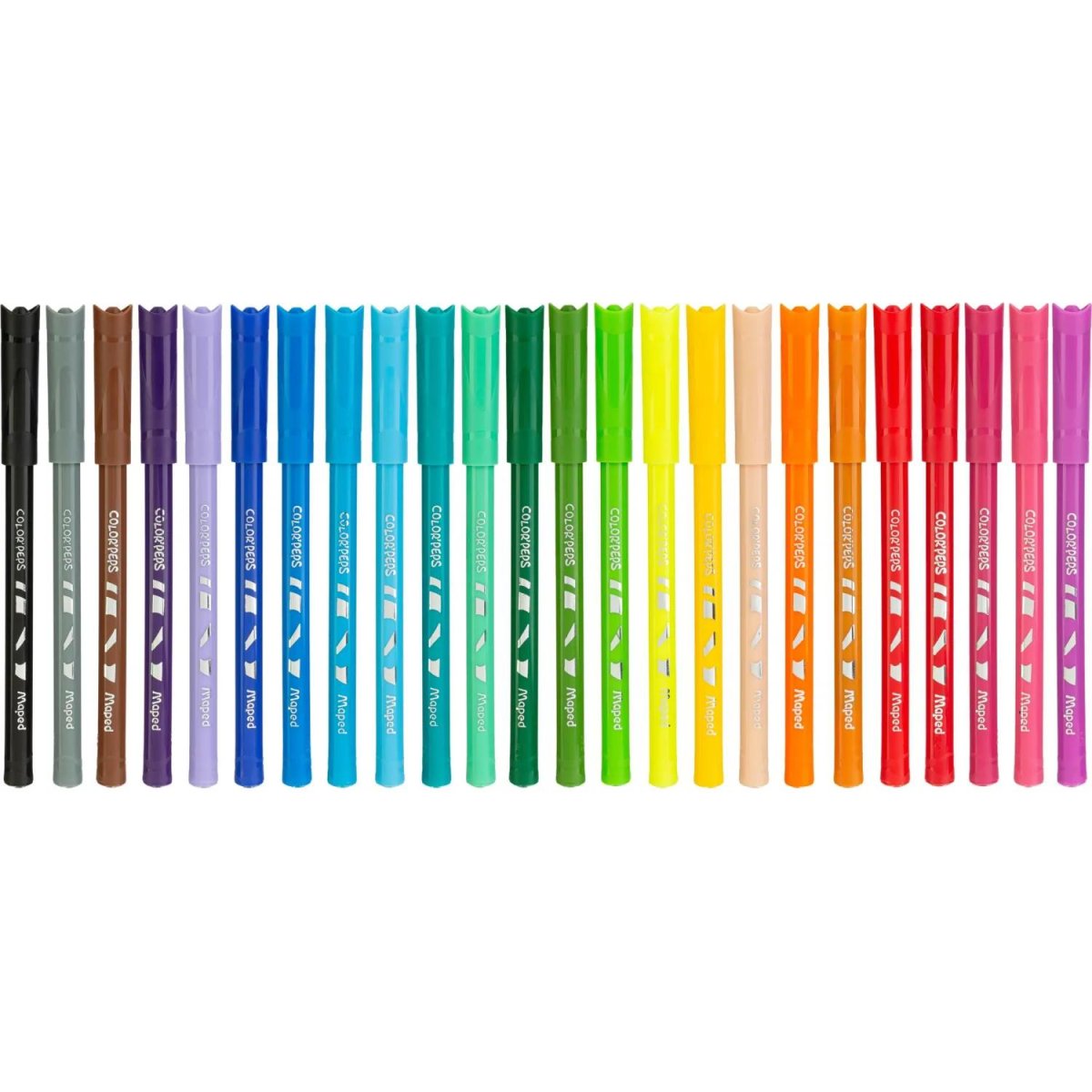 Фломастеры Maped COLOR'PEPS OCEAN,супер-смываемые,24цв/наб,845722