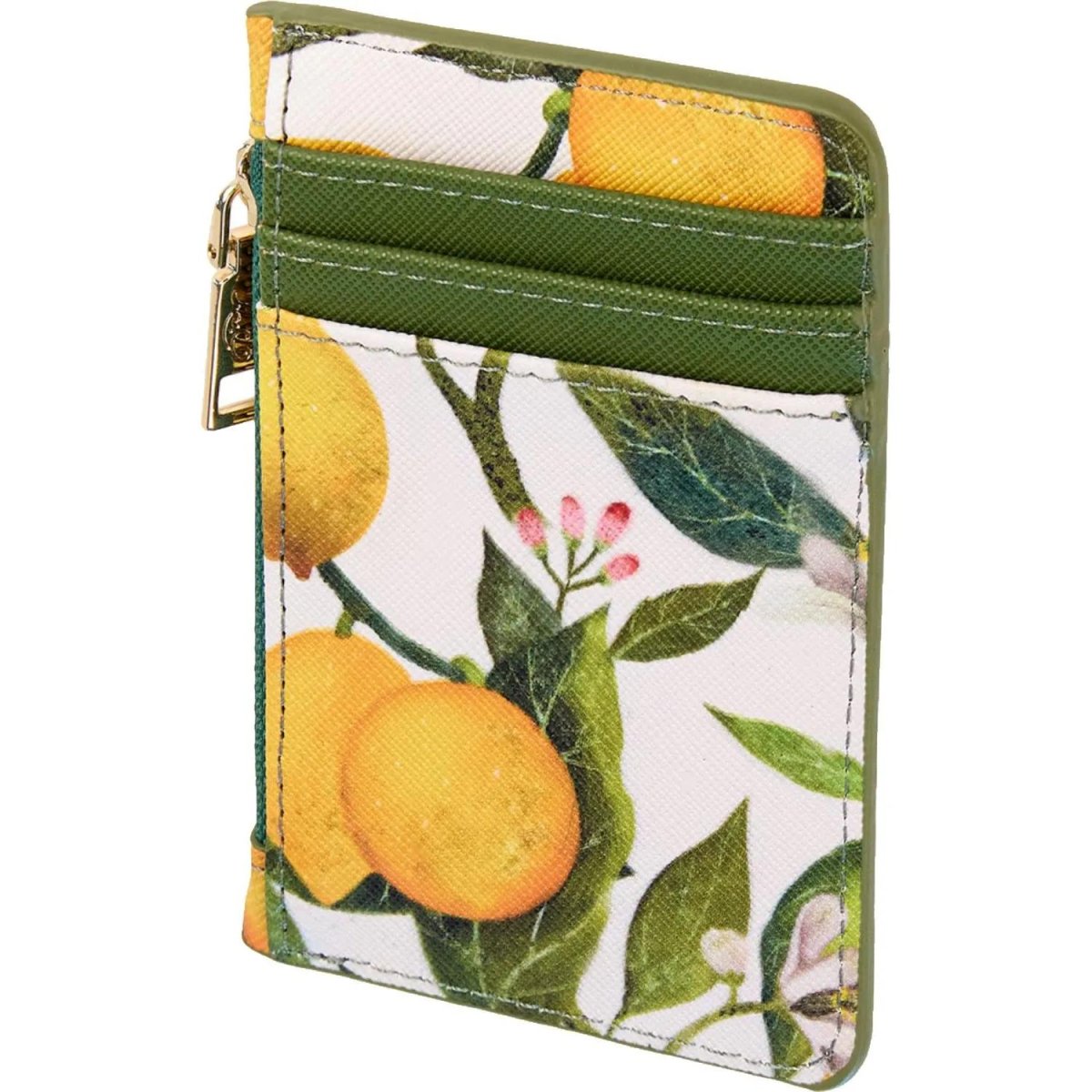 Картхолдер на молнии  flora.paradise.lemons, 11.5 x 0,7 x 7,5 см 14-096/06