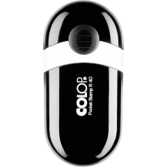 Оснастка для печати кругл. карман. Pocket Stamp R40 черный Colop