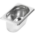 Гастроемкость Mgsteel нерж.сталь 1/9 H-100мм (176х108), 39087
