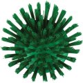Щетка Haccper круглая средней жесткости зеленая_KFC
