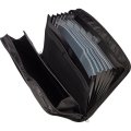 Папка-портфель Attache черный серая вставка с выдв ручками