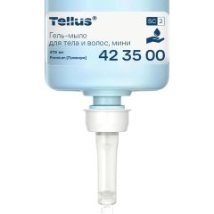 Картридж с жидким гель-мылом Tellus Premium SC2 д/тела и волос 475мл_423500