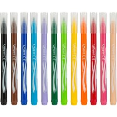 Фломастеры Maped COLOR'PEPS JUNGLE, смываемые,12 цв/наб,845420