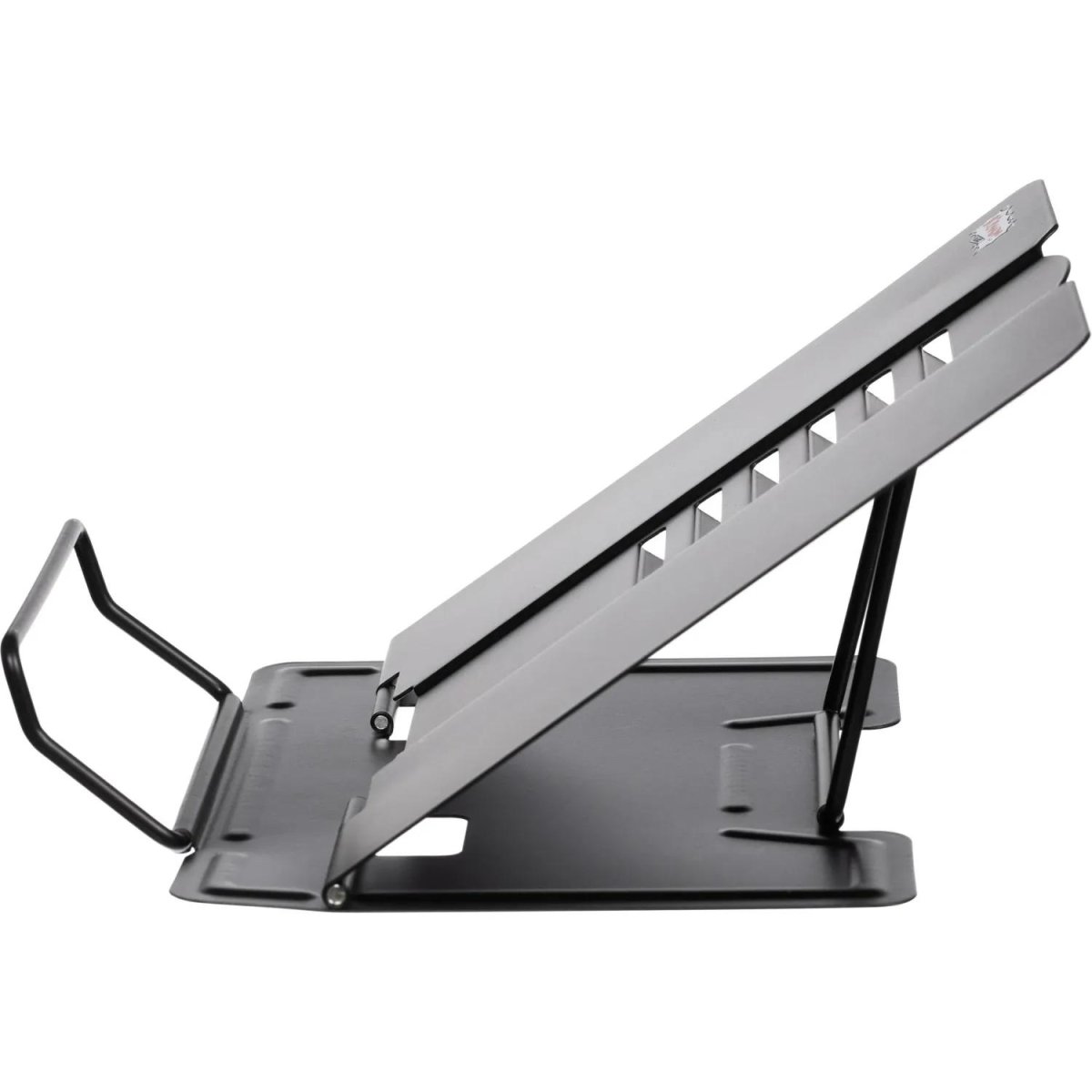 Подставка для книг Комус Класс черная, металл 19x15,5x20см,7 настроек