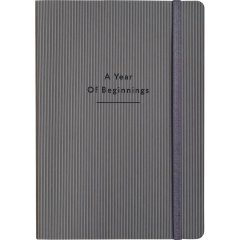 Ежедневник датированный 2026 IF 14х20см 176л, мягк Intent I1729/grey