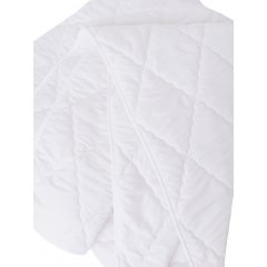 Одеяло Luscan 172х205 стег, кант, 200-250гр/м2 (холлофайбер/микрофибра),бел