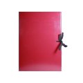 Папка архивная складная 120мм  бордо