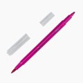 Фломастеры КИСТОЧКИ ДВУСТОРОННИЕ FUNCOLOR 12цв,в пластиковом пенале 32-0047