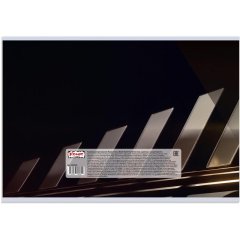 Альбом для рисования Комус Класс Black Steel А4,40л,скрепка,в асс,2шт/уп