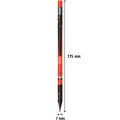 Карандаши цветные Maped BLACK MONSTER трехгранные,пластик,24цв/наб,862624